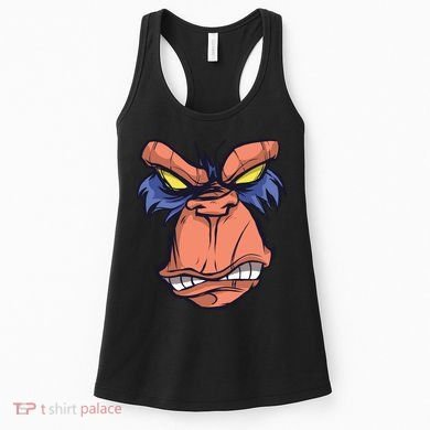 Angry Ape Face Women's Tank Top