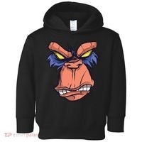 Angry Ape Face Toddler Hoodie thumb 0