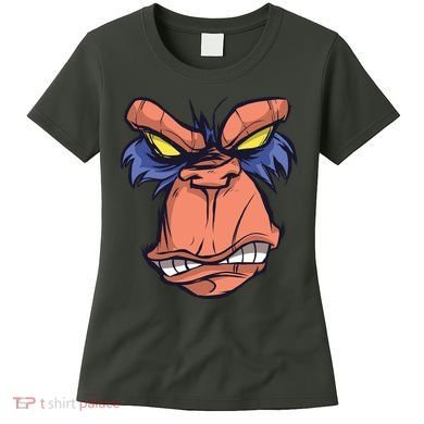 Angry Ape Face Women's T-Shirt