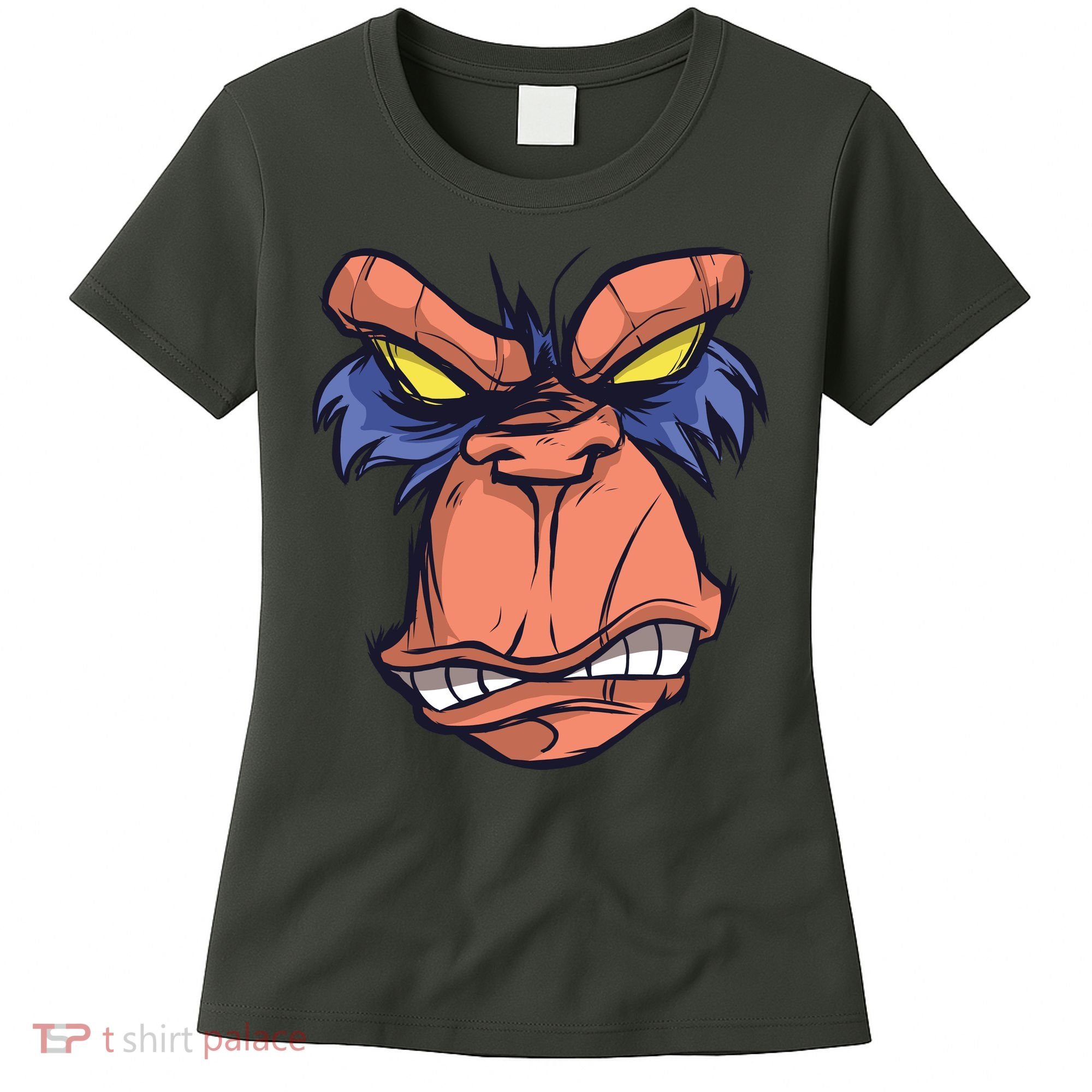 Angry Ape Face Women's T-Shirt