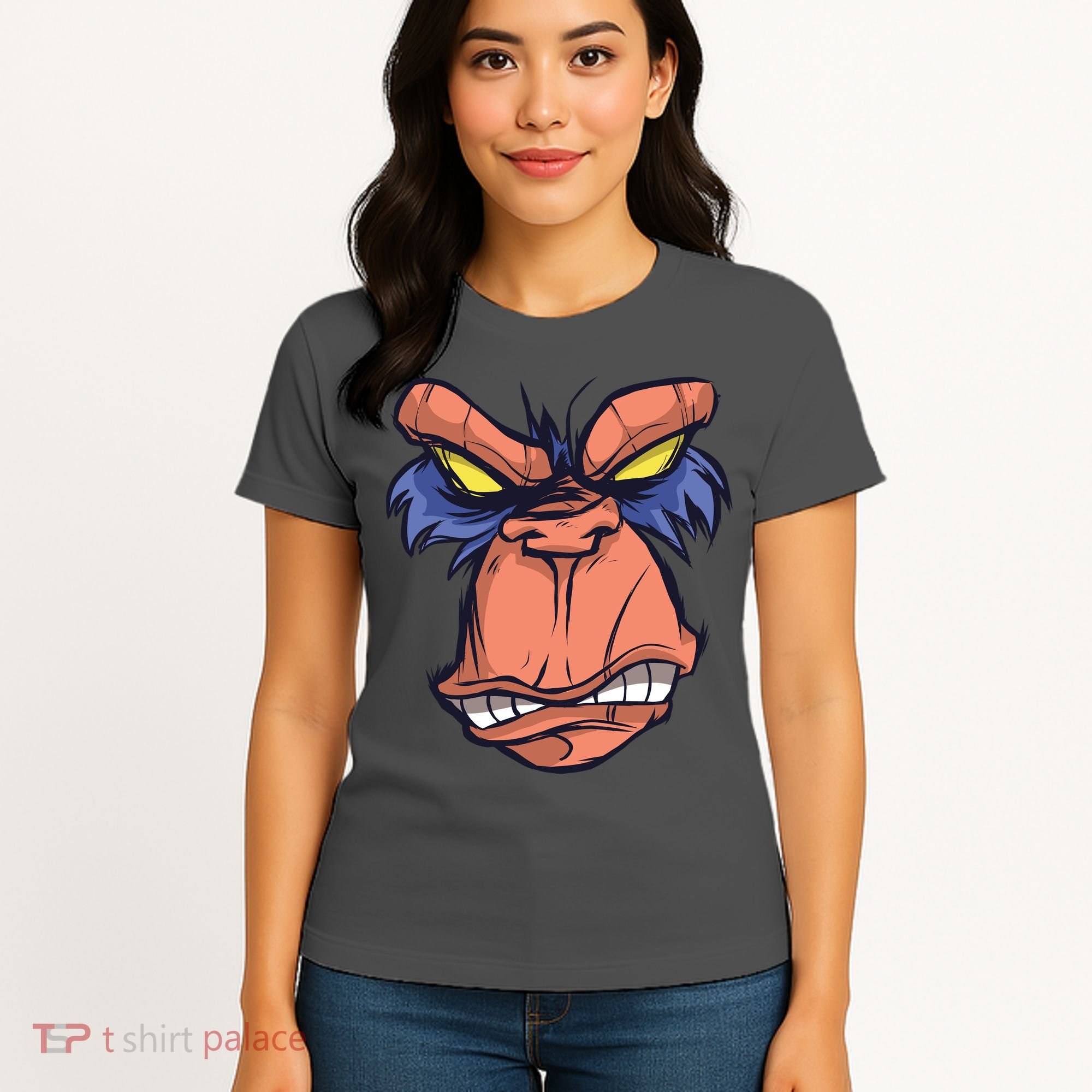 Angry Ape Face Women's T-Shirt