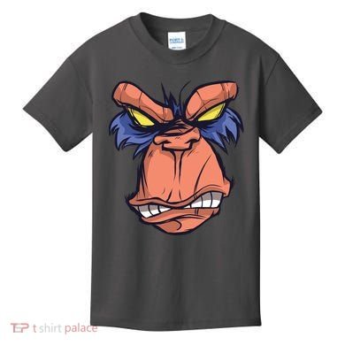 Angry Ape Face Kids T-Shirt