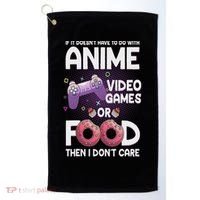 Anime Art For Women N Anime Merch Anime Lovers Golf Towel thumb 0