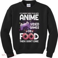 Anime Art For Women N Anime Merch Anime Lovers Kids Sweatshirt thumb 0