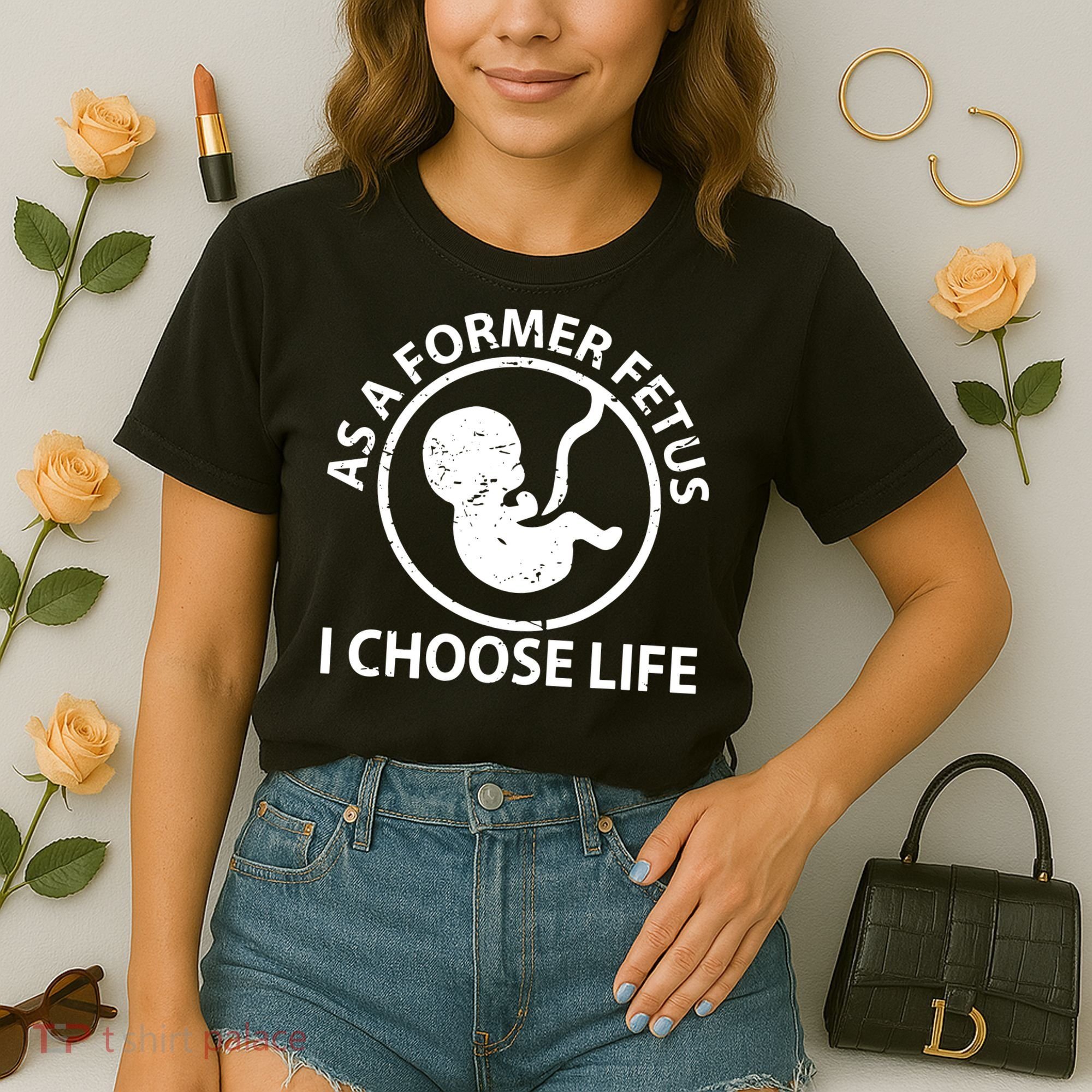 As A Former Fetus I Choose Pro Life Comfort Colors Boxy T-Shirt