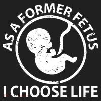 As A Former Fetus I Choose Pro Life Comfort Colors Boxy T-Shirt thumb 3