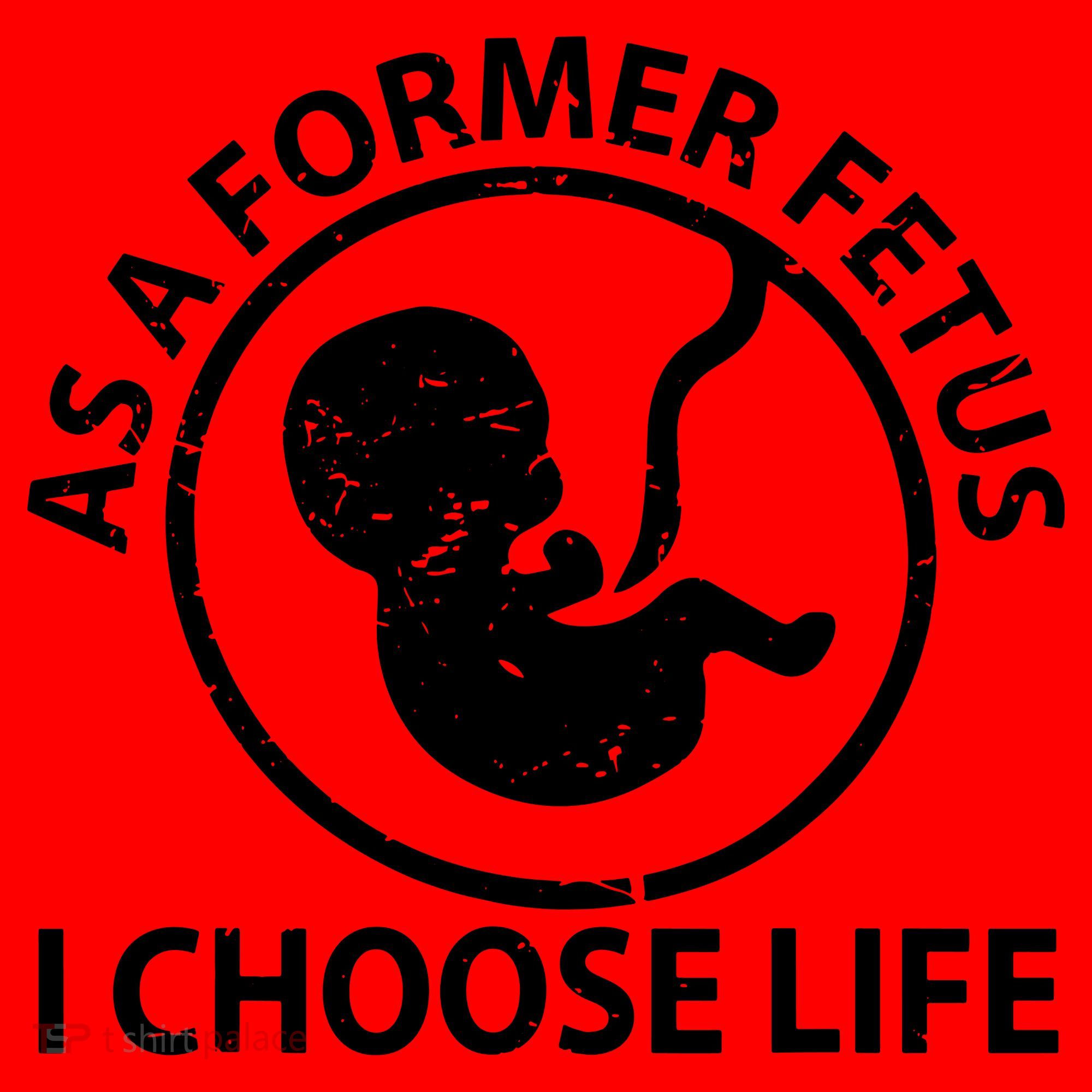 As A Former Fetus I Choose Pro Life Santa Hat