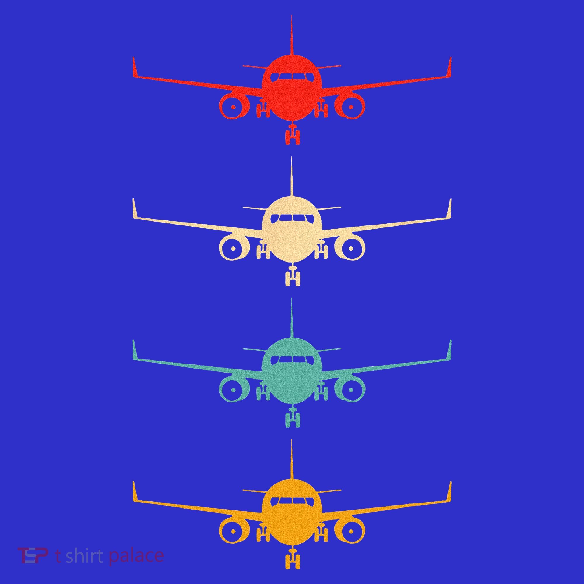 Aviation Airplane Flying Airline Funny Vintage Pilot T-Shirt