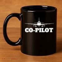 Aviation Airplane Flying Airline CoPilot Pilot Gift 11oz C Handle Ceramic Mug thumb 4