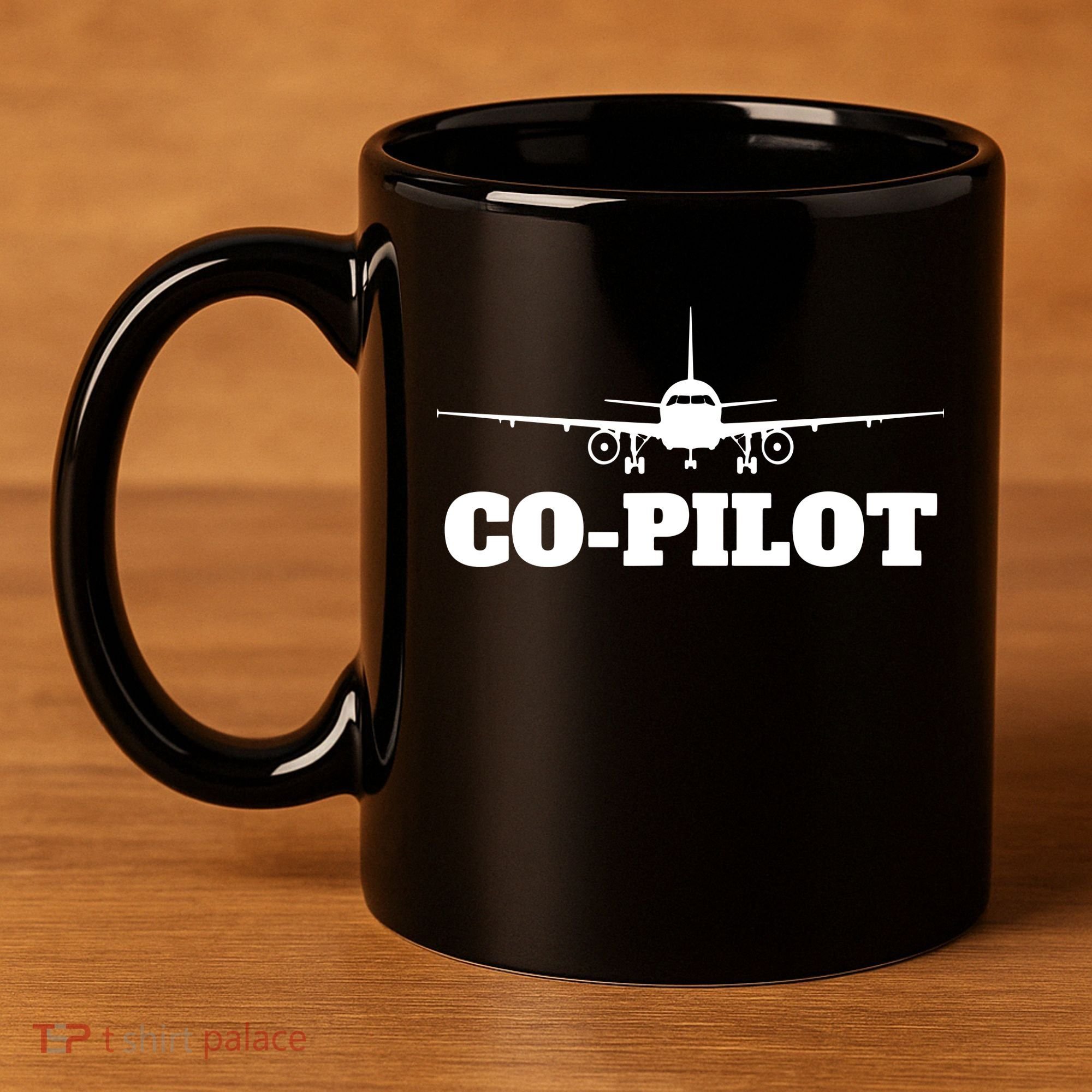 Aviation Airplane Flying Airline CoPilot Pilot Gift 11oz C Handle Ceramic Mug