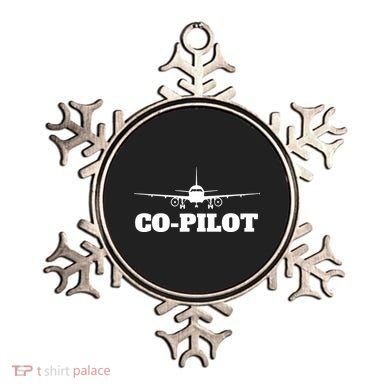 Aviation Airplane Flying Airline CoPilot Pilot Gift Ornament