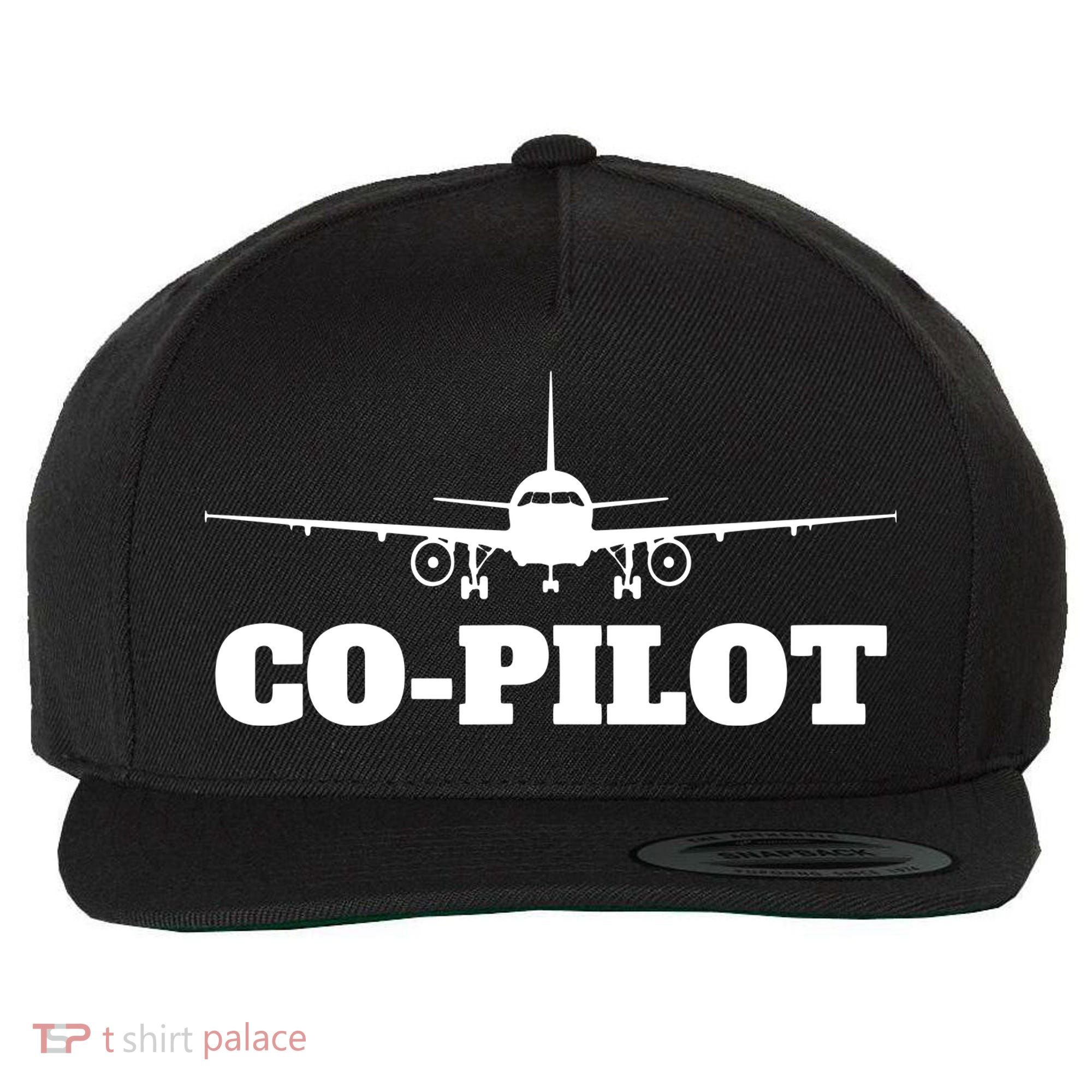 Aviation Airplane Flying Airline CoPilot Pilot Gift Wool Snapback Cap