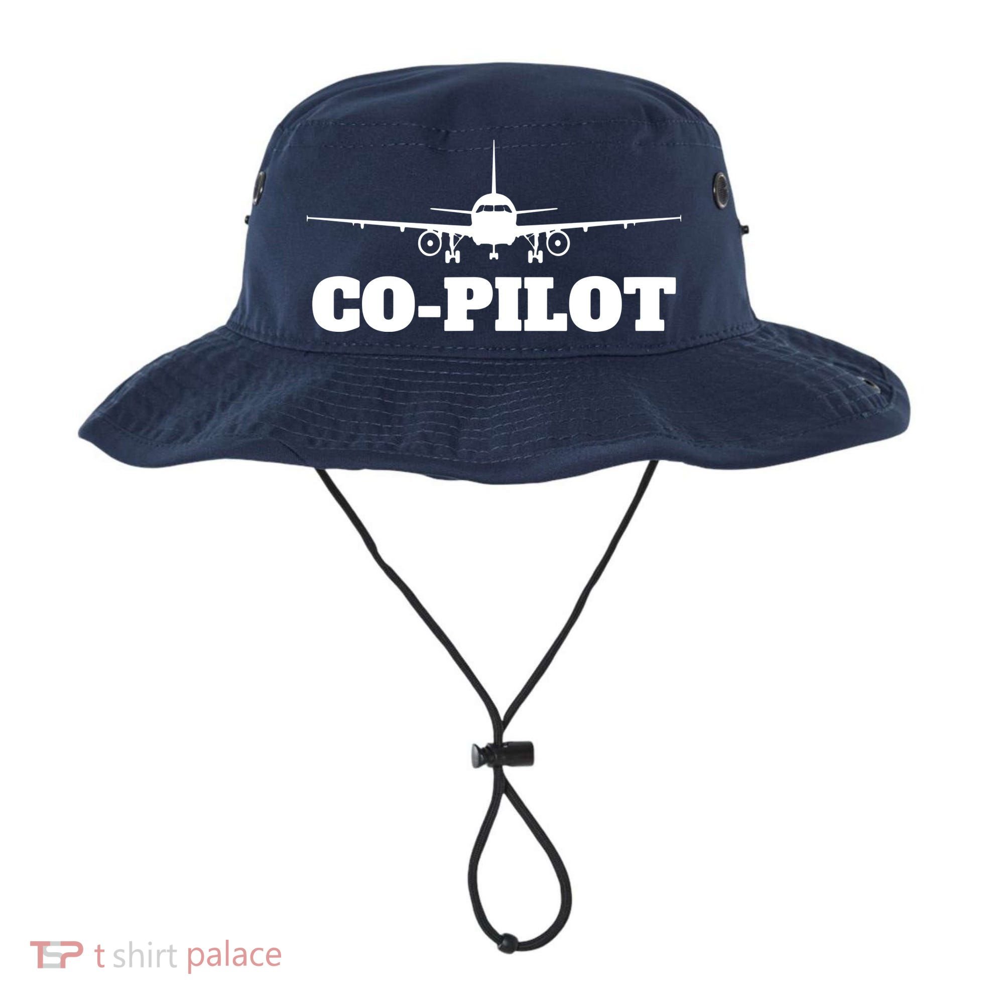 Aviation Airplane Flying Airline CoPilot Pilot Gift Bucket Hat
