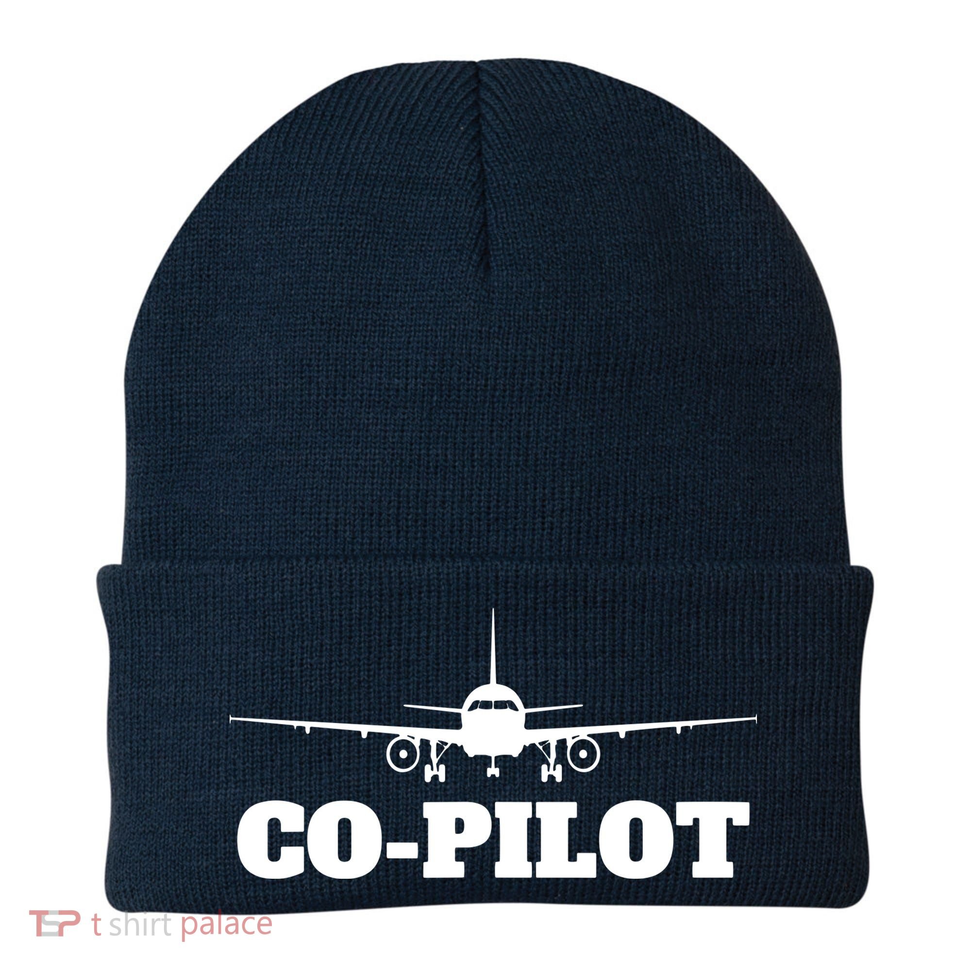 Aviation Airplane Flying Airline CoPilot Pilot Gift Beanie