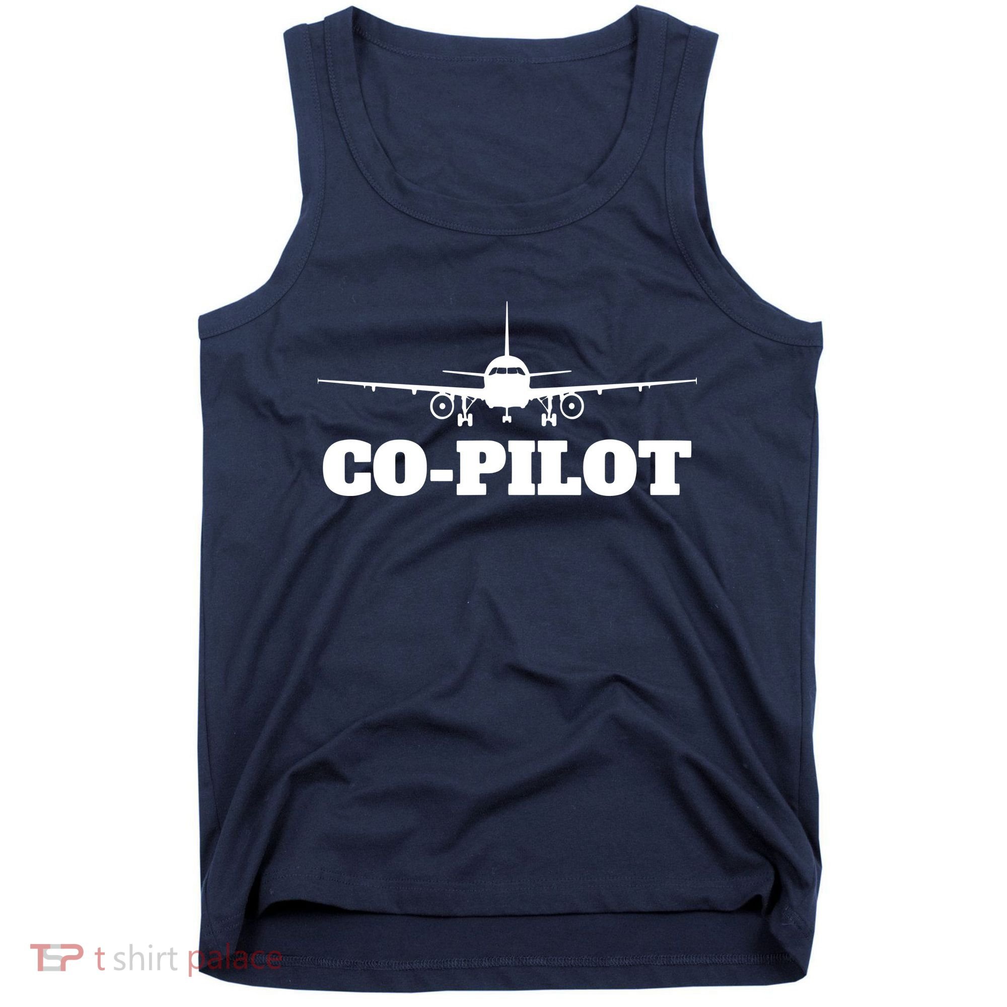 Aviation Airplane Flying Airline CoPilot Pilot Gift Tank Top
