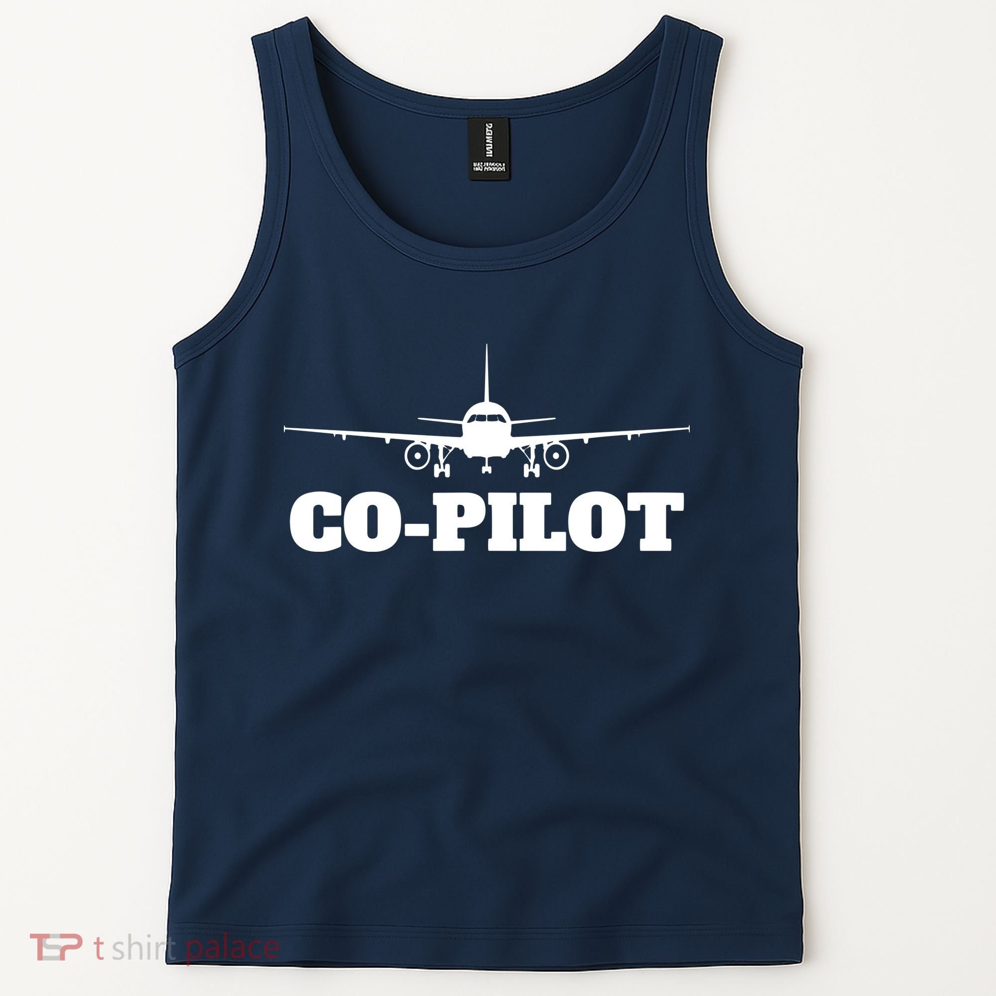 Aviation Airplane Flying Airline CoPilot Pilot Gift Tank Top