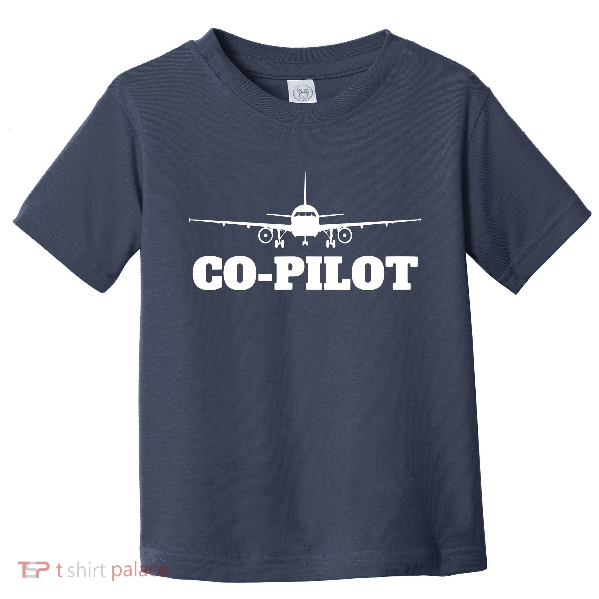 Aviation Airplane Flying Airline CoPilot Pilot Gift Toddler T-Shirt