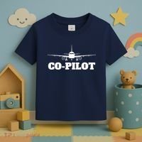 Aviation Airplane Flying Airline CoPilot Pilot Gift Toddler T-Shirt thumb 3