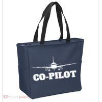 Aviation Airplane Flying Airline CoPilot Pilot Gift Tote Bag thumb 2