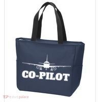 Aviation Airplane Flying Airline CoPilot Pilot Gift Tote Bag thumb 3