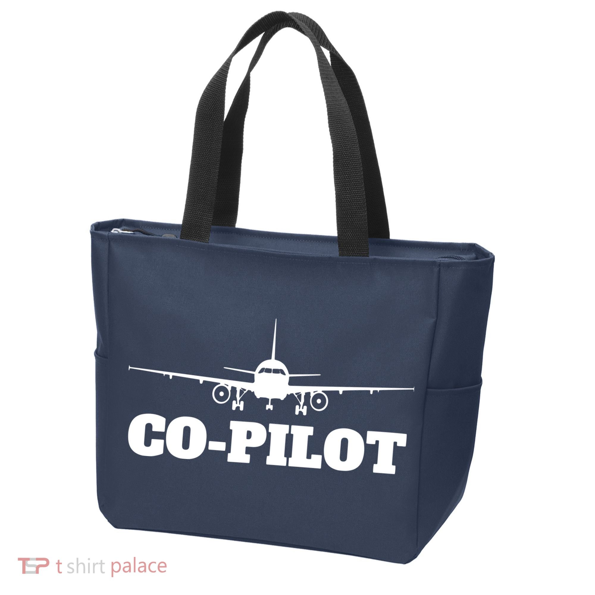 Aviation Airplane Flying Airline CoPilot Pilot Gift Tote Bag