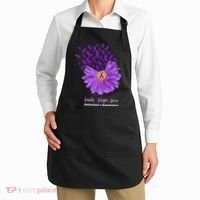 Alzheimer's Awareness Faith Hope Love Apron thumb 2