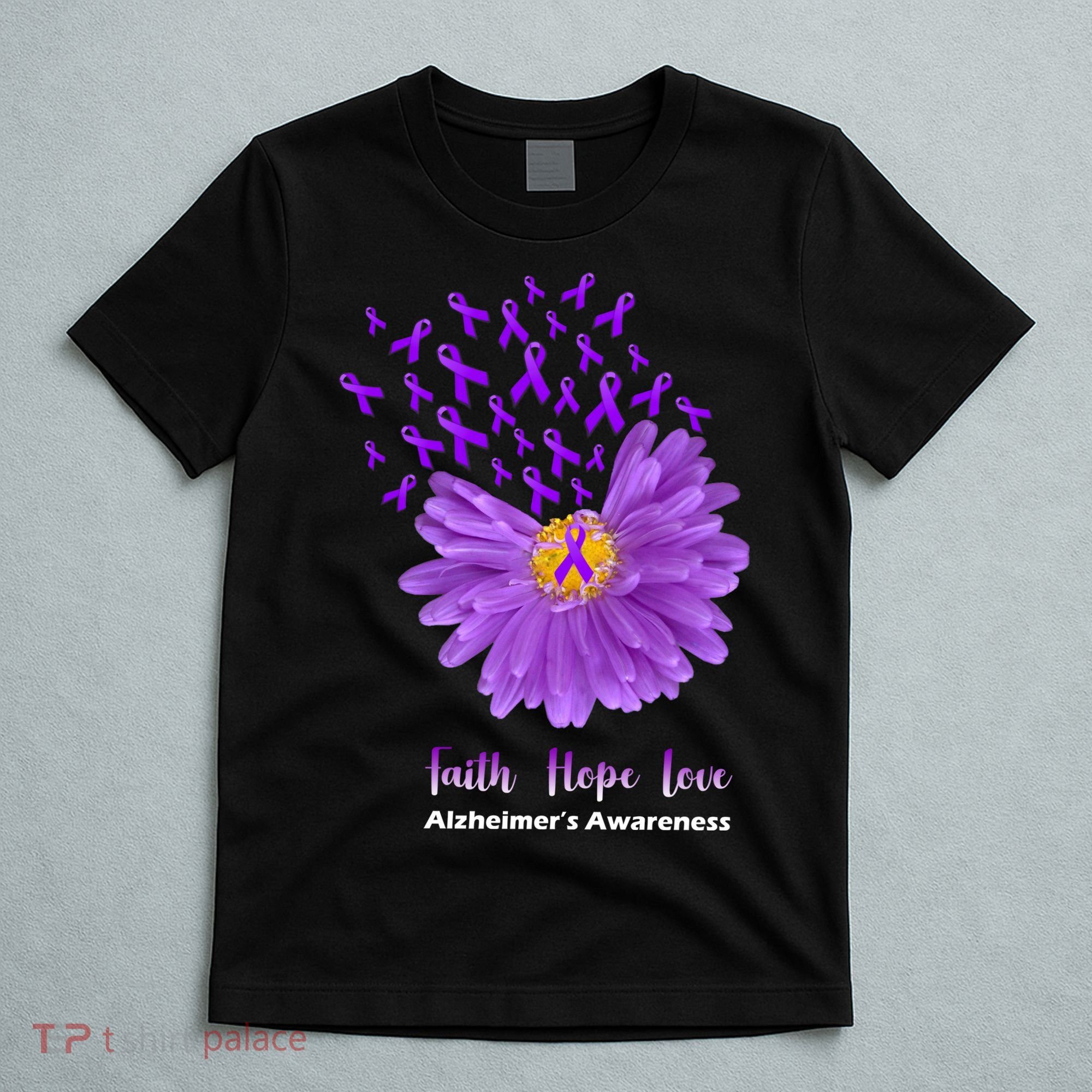 Alzheimer's Awareness Faith Hope Love T-Shirt