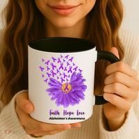 Alzheimer's Awareness Faith Hope Love Coffee Mug thumb 3
