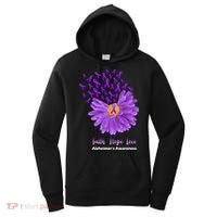Alzheimer's Awareness Faith Hope Love Women's Hoodie thumb 0