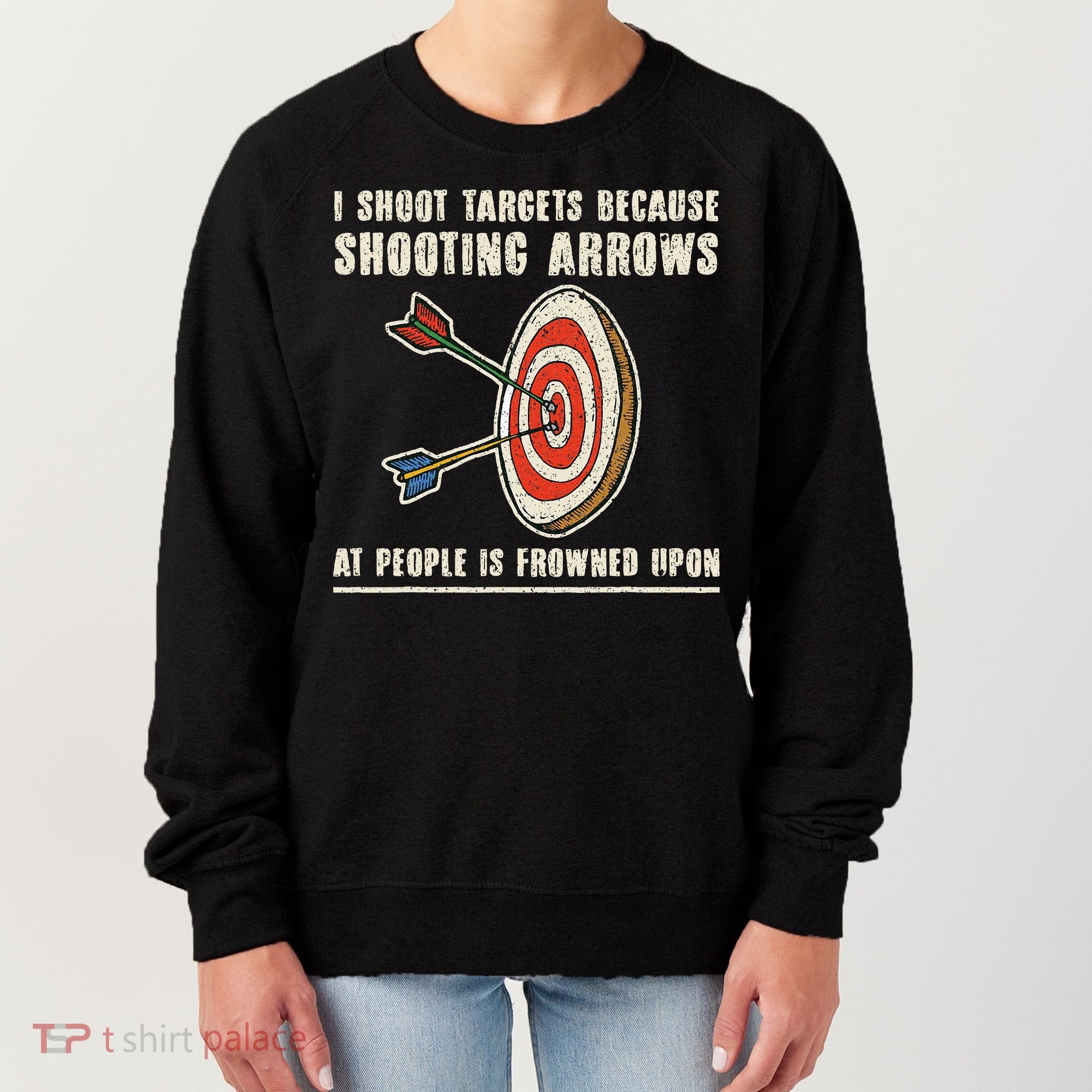Archery Archer Funny Bowman Bow Archer Women's Sweatshirt