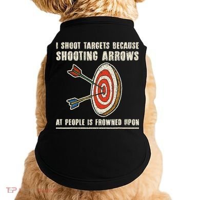 Archery Archer Funny Bowman Bow Archer Doggie Tank