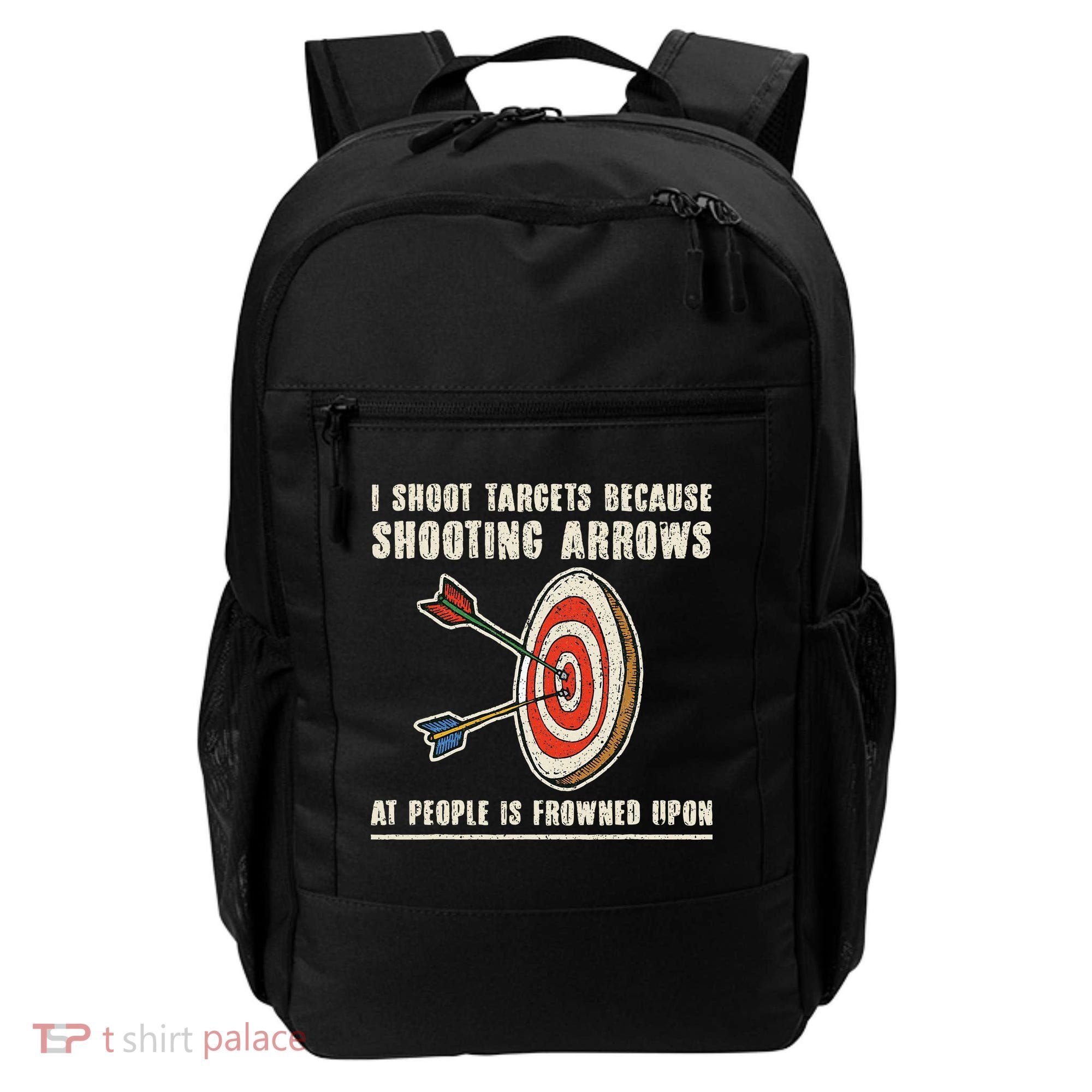 Archery Archer Funny Bowman Bow Archer Backpack