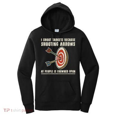 Archery Archer Funny Bowman Bow Archer Women's Hoodie
