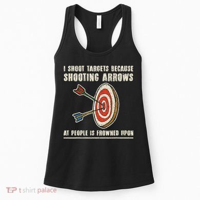 Archery Archer Funny Bowman Bow Archer Women's Tank Top