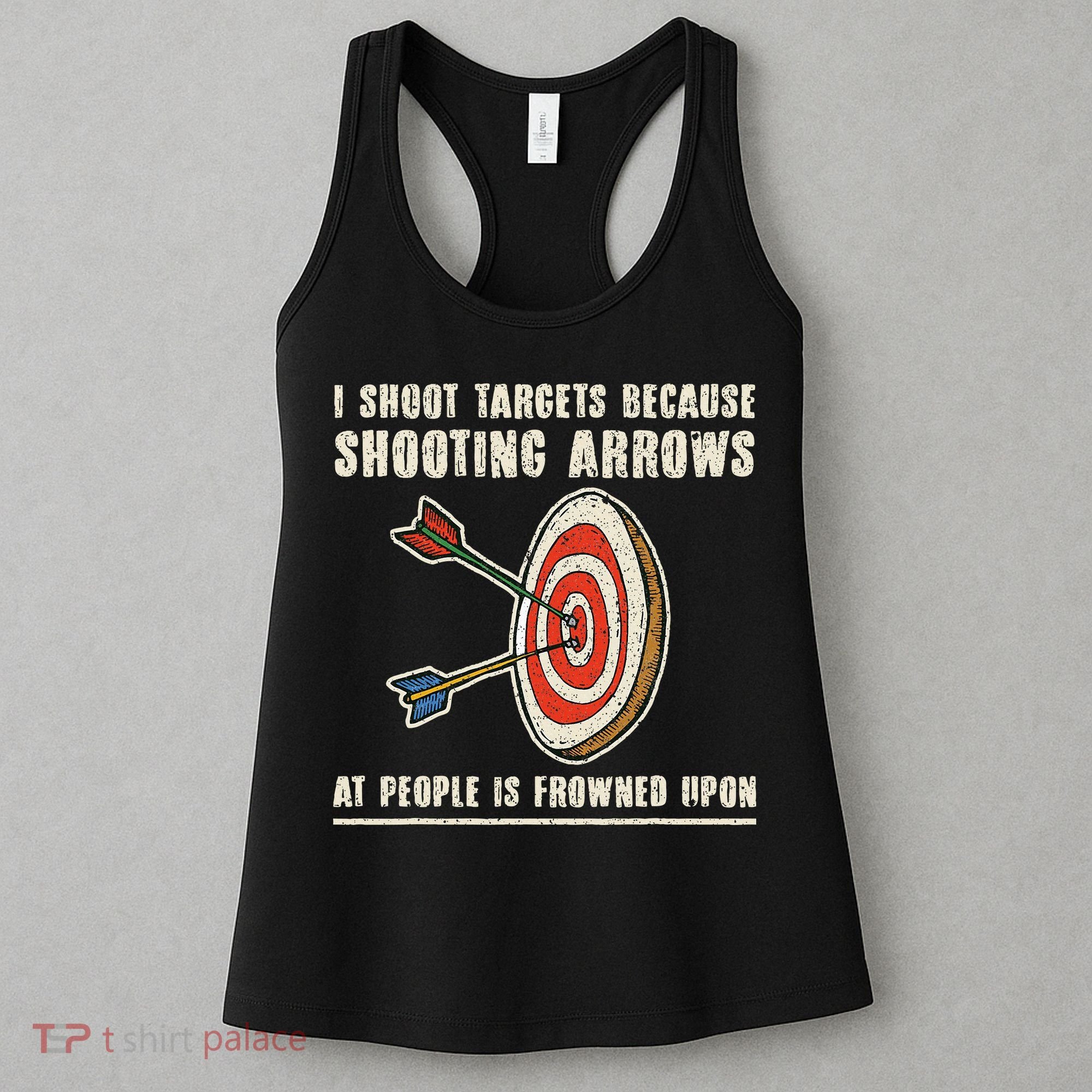 Archery Archer Funny Bowman Bow Archer Women's Tank Top