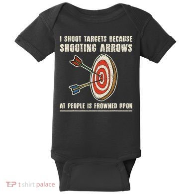 Archery Archer Funny Bowman Bow Archer Baby Bodysuit