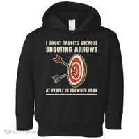 Archery Archer Funny Bowman Bow Archer Toddler Hoodie thumb 0
