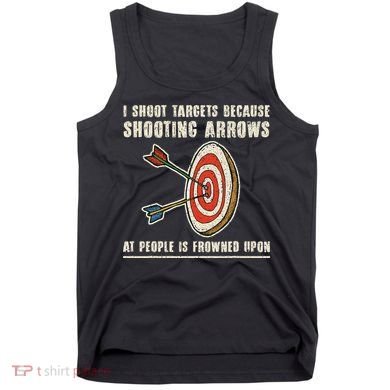 Archery Archer Funny Bowman Bow Archer Tank Top