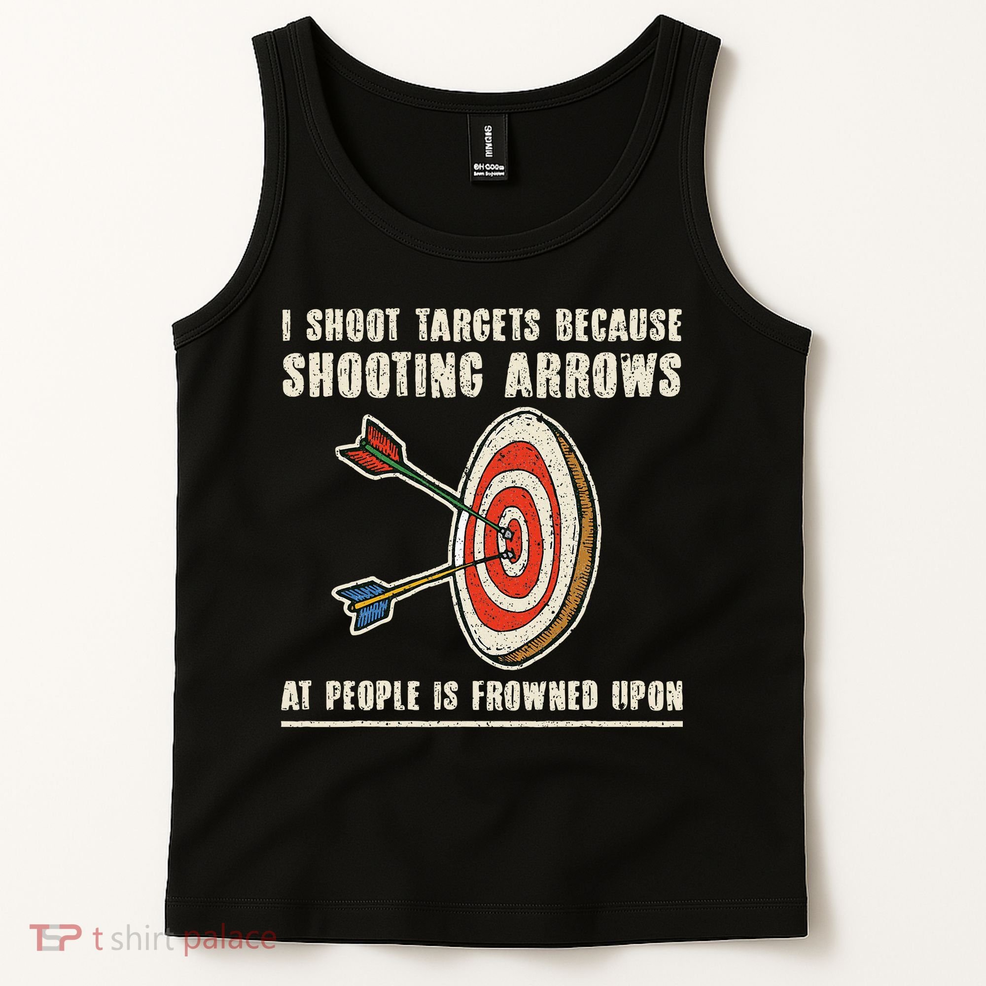 Archery Archer Funny Bowman Bow Archer Tank Top