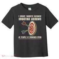 Archery Archer Funny Bowman Bow Archer Toddler T-Shirt thumb 0