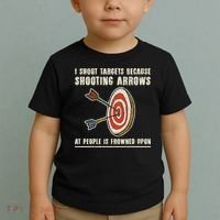 Archery Archer Funny Bowman Bow Archer Toddler T-Shirt thumb 2