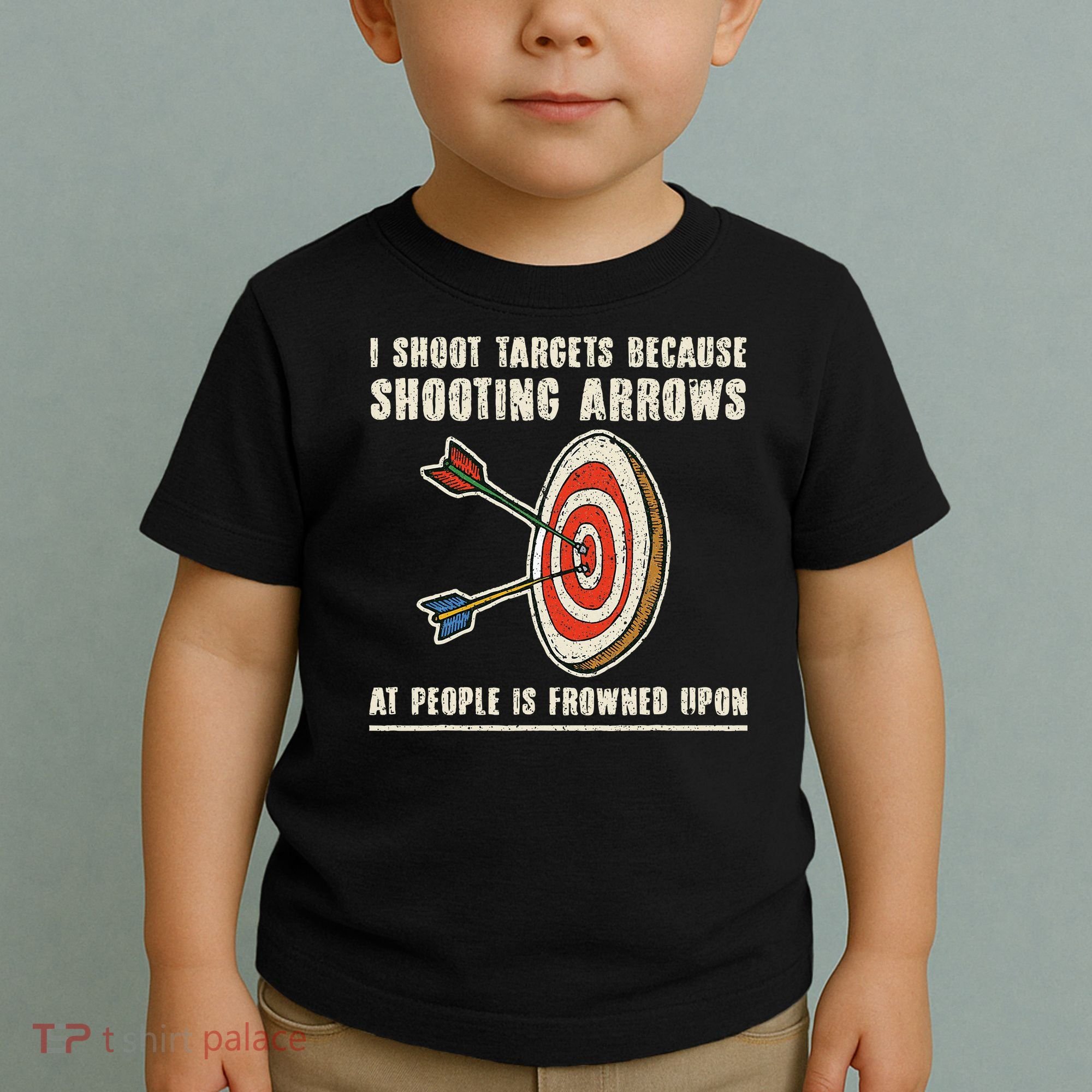 Archery Archer Funny Bowman Bow Archer Toddler T-Shirt