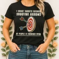 Archery Archer Funny Bowman Bow Archer Women's T-Shirt thumb 2