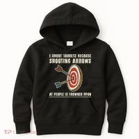 Archery Archer Funny Bowman Bow Archer Kids Hoodie thumb 0