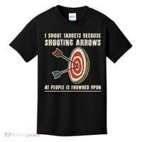 Archery Archer Funny Bowman Bow Archer Kids T-Shirt thumb 0