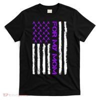 Alzheimer's Awareness For My Mom Support Flag T-Shirt thumb 0