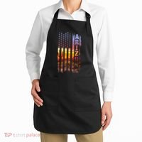 Arizona American Flag Landscape Cactus Patriotic Gift Apron thumb 2
