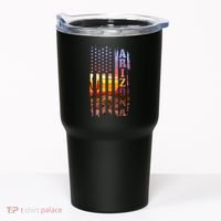 Arizona American Flag Landscape Cactus Patriotic Gift Tumbler thumb 0