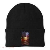 Arizona American Flag Pride Landscape Cactus Patriotic Gift Great Gift Beanie thumb 0