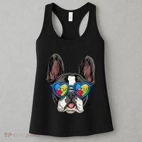 Autism Awareness French Bulldog Dog Puzzle Women's Tank Top thumb 3